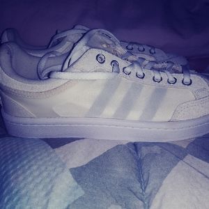 White adidas shoes